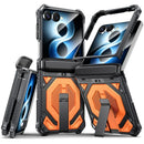 Samsung Galaxy Z Flip 8 Rugged Kickstand Case - Orange