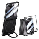 Galaxy Z Flip 8 Kickstand Screen Protector Case Black