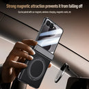 Samsung Galaxy Z Flip 8 Ring Kickstand Case with Tempered Glass