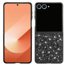Samsung Galaxy Z Flip 8 Glitter Electroplated Case - Black