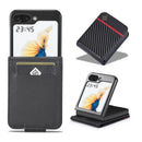 Samsung Galaxy Z Flip8 Carbon Fiber Wallet Case