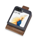 Samsung Galaxy Z Flip 8 RFID Leather Card-Slot Case