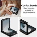 Samsung Galaxy Z Flip8 Leather Card-Slot Case with Wrist Strap