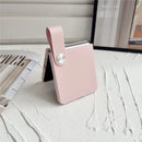 Samsung Galaxy Z Flip 8 Leather Case with Grip Strap