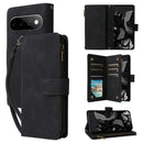 Google Pixel 11 Pro XL Zipper Wallet Case Black