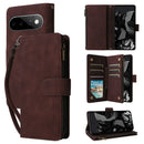 Google Pixel 11 Pro XL Zipper Wallet Case Coffee