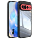 Google Pixel 11 Pro XL Metal Armor Case Black Red