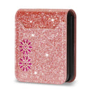 Samsung Galaxy Z Flip 8 Starry Sky Card Holder Leather Case