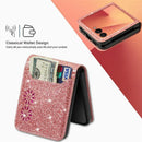 Samsung Galaxy Z Flip 8 Starry Sky Card Holder Leather Case