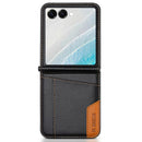 Samsung Galaxy Z Flip 8 Leather Card-Slot Back Case