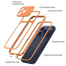 iPhone 18 Pro Metal Frame Case - Titanium Silver