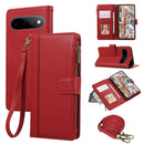 Google Pixel 11 crossbody wallet case red