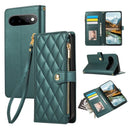 Google Pixel 11 Pro XL Rhombus Wallet Case Green