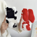 Samsung Galaxy Z Flip 8 Plush Bunny Ears Case