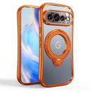 Google Pixel 11 Pro XL Rotating Kickstand Electroplated Case Orange