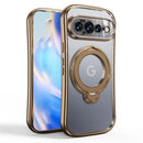 Google Pixel 11 Pro XL Rotating Kickstand Electroplated Case Gold