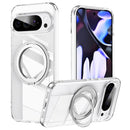 Google Pixel 11 Pro XL Metal Kickstand Matte Case Silver