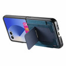 Samsung Galaxy Z Flip 8 Retro Leather Kickstand Card Case