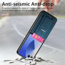 Samsung Galaxy Z Flip 8 Retro Leather Kickstand Card Case
