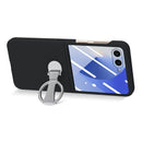Samsung Galaxy Z Flip 8 Skin-Feel Ring Kickstand Case