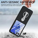 Samsung Galaxy Z Flip 8 Skin-Feel Ring Kickstand Case