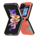 Samsung Galaxy Z Flip 8 Geometric Leather Case