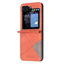 Samsung Galaxy Z Flip 8 Geometric Leather Case