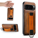 Google Pixel 11 Pro card holder case brown