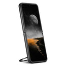 Samsung Galaxy Z Flip 8 Magnetic Leather Case with Rotating Kickstand