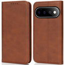 Google Pixel 11 Pro XL Calf Leather Case Dark Brown