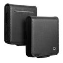 Samsung Galaxy Z Flip8 Genuine Leather Card Holder Case - Black