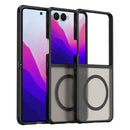 Samsung Galaxy Z Flip8 Magnetic Matte Shockproof Case - Black