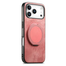 iPhone 18 Pro Max Leather Kickstand Case Brown