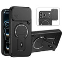 iPhone 18 Pro Max Camera Cover Kickstand Case Black