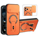 iPhone 18 Pro Max Camera Cover Kickstand Case Orange