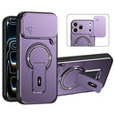 iPhone 18 Pro Max Camera Cover Kickstand Case Purple