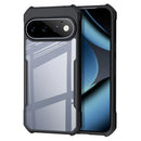 Google Pixel 11 Clear Shockproof Case — Dropproof Acrylic Back (Black Edge)