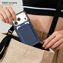 iPhone 18 Pro Leather Card Holder Case Black