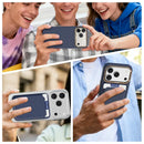 iPhone 18 Pro Leather Card Holder Case Sapphire