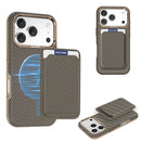 iPhone 18 Pro Leather Card Holder Case detail