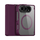 iPhone Ultra Fold Leather in Dark Cherry
