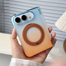 iPhone Ultra Fold Rugged Case with Kickstand for the Foldable iPhone - back view