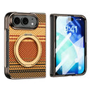 iPhone Ultra Fold Leather Case with Kickstand for the Foldable iPhone - front view