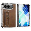 iPhone Ultra Fold Leather Case with Kickstand for the Foldable iPhone - front view