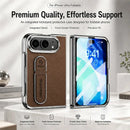iPhone Ultra Fold Leather Case with Kickstand for the Foldable iPhone - back view