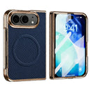 iPhone Ultra Fold Leather in Dark Blue