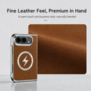 iPhone Ultra Fold Leather - hinge area