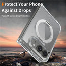 iPhone Ultra Fold Clear Case with Kickstand for the iPhone Fold - back view