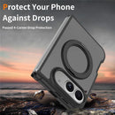 iPhone Ultra Fold Magnetic Case with Kickstand for iPhone Fold - back view