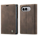 iPhone Ultra Fold Leather Case with Kickstand for iPhone Fold - front view